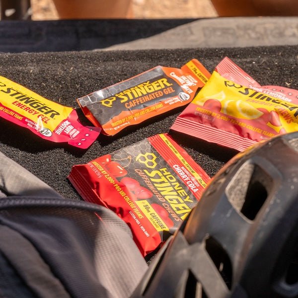 Caffeinated Energy Gels & Chews Sampler Pack of 8